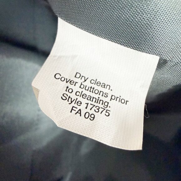 J. Crew Professor Blazer Women's Size 12 Grey Black Wool Jacket Schoolboy Preppy - Picture 7 of 14